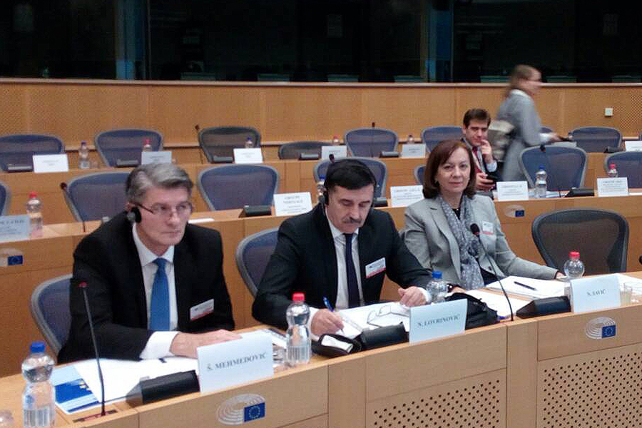 Zastupnici Zastupničkog doma Nikola Lovrinović i Šemsudin Mehmedović sudjelovali u Bruxellesu na Okruglom stolu na visokoj razini o procesu europskih integracija Zapadnog Balkana